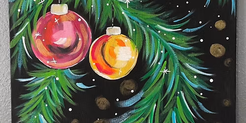 Vintage Christmas Paint & Sip at Williamson