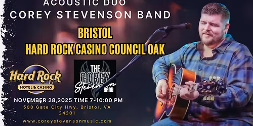 Hard Rock Casino-Council Oak-Acoustic Duo