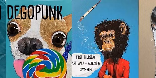 First Thursday Art Walk- Teri Degopunk