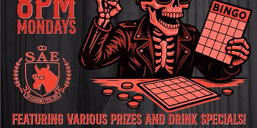 ROCK N ROLL BINGO at Come and Take It Live!