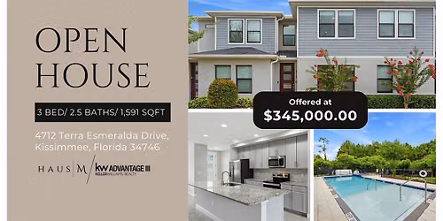 Open House - 4712 TERRA ESMERALDA DRIVE, KISSIMMEE, Florida 34746