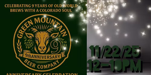 GMBC 9 YEAR ANNIVERSARY CELEBRATION 