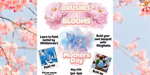Paint and Sip Mother's Day Event