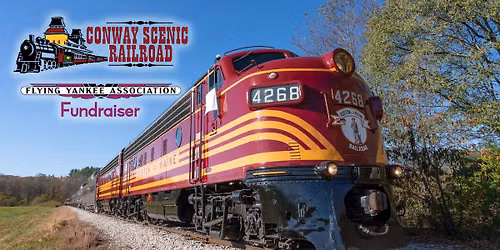 Flying Yankee Association Fundraiser Train Ride Excursion