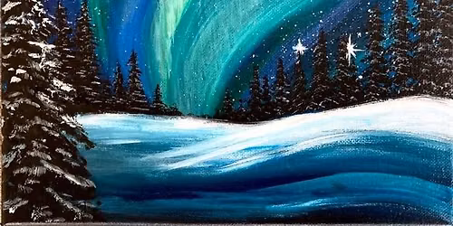 Paint & Sip (Northern Lights)