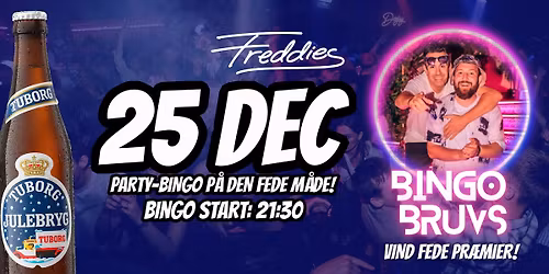 \u00c5rets St\u00f8rste G\u00e5-i-Byen-Dag \u2013 1. Juledag p\u00e5 Freddies!