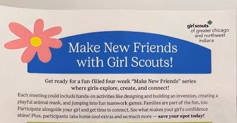 Make New Friends with Girl Scouts