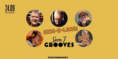 Sing-A-Long med Sven J Grooves \/\/ Drammen kulturhus
