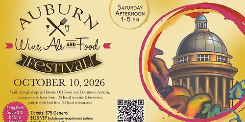 Auburn Wine, Ale & Food Festival 2026