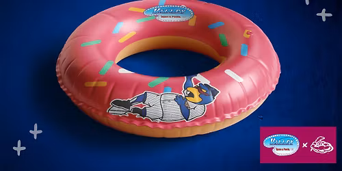 Boomer Donut Floatie + Kids Eat Free