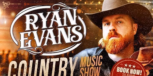 \ud83e\udd20 The Ryan Evans Country Music Show plus his live band