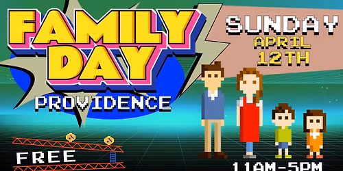 Providence Freeplay Family Day - Sunday April 12th