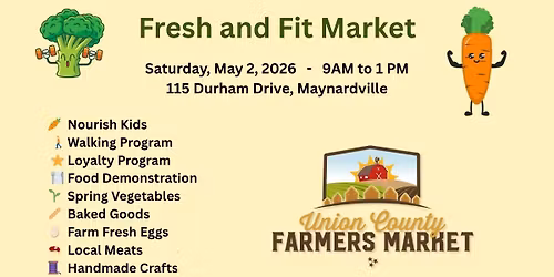 Fresh and Fit, Union County TN Farmers Market