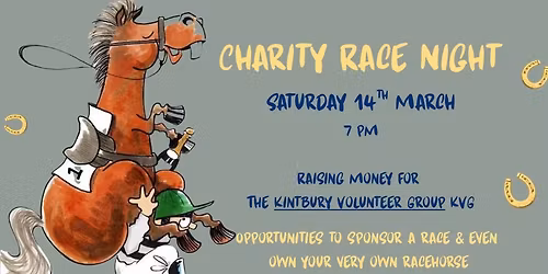 Blue Ball - Kintbury Charity Race Night in aid of The Kintbury Volunteer Group KVG