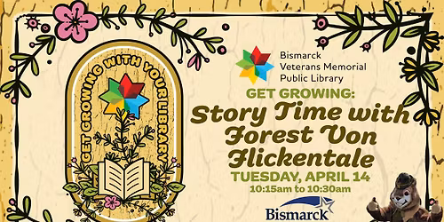 Get Growing: Story Time with Forest Von Flickentale