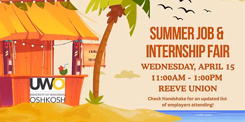 Summer Job & Internship Fair