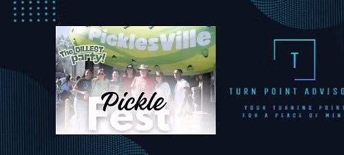 Turn Point Advisors Vendor Tent @ Evansville Picklefest