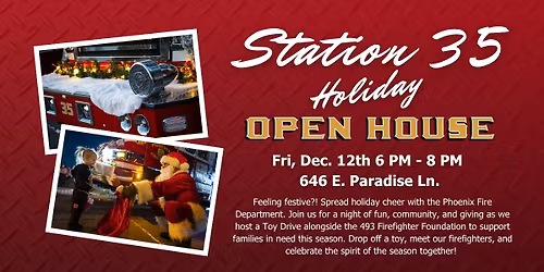 Phoenix Fire Toy Drive - Station 35