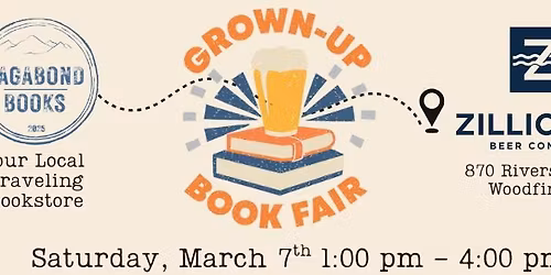 Grown-Up Book Fair at Zillicoah Beer Company