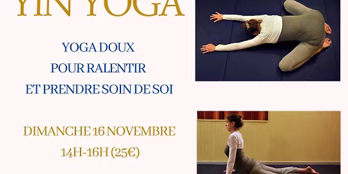 Atelier de Yin Yoga