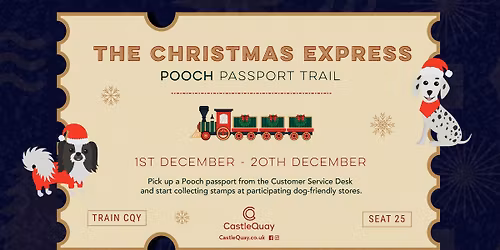 All Paws Aboard! The Christmas Express Pooch Passport Trail 
