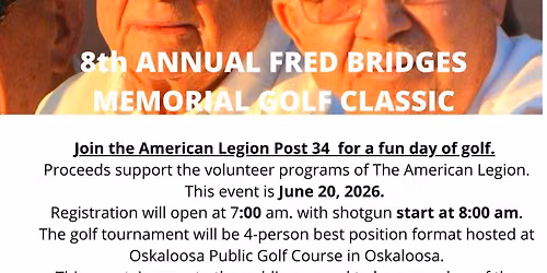 8th Annual Fred Bridges Golf Classic