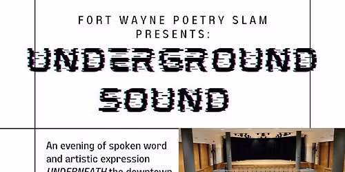 Underground Sound: Poetry Slam & Open-mic