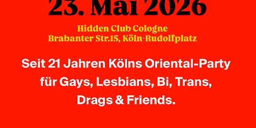 HomOriental-Party K\u00f6ln