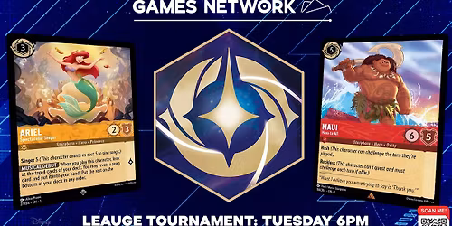 Lorcana Trading Card Game: Organised Play Tournament \ud83d\udd2e