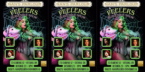 Nan's Parlour Peelers Halloween