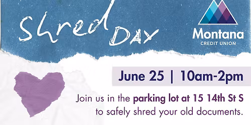 Community Shred Day 2026