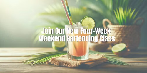 bartender certification course (weekend)