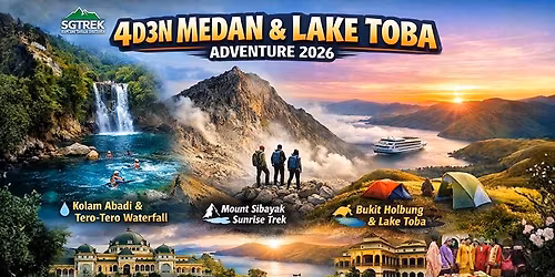 4D3N MEDAN & LAKE TOBA ADVENTURE 2026