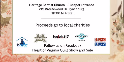 Heart of Virginia Charity Quilt Show and Sale