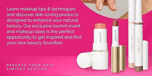 Jane Iredale Makeup Class & Launch Event at Blo Lewis Center