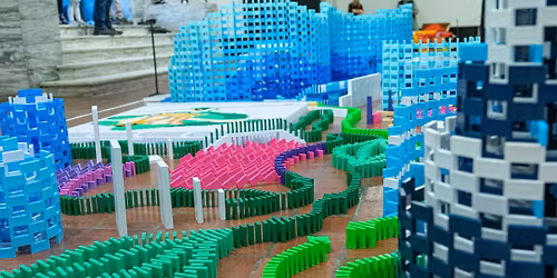 18th Annual Domino Toppling Extravaganza