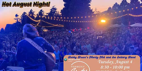 Harmony Arts Festival presents Bobby Bruce's Nearly Neil and the Solitary Band