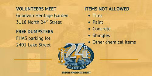 Spring Community Cleanup \/ FREE Dumpsters