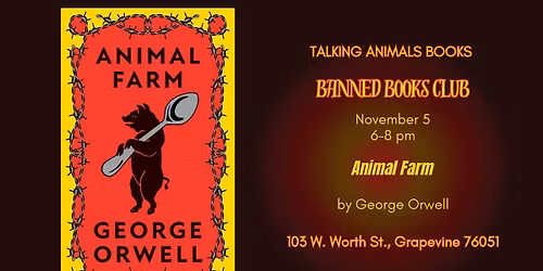 November Banned Books Club: ANIMAL FARM