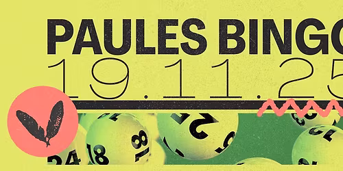 PAULES BINGO - 19.11.25 - Engelsburg