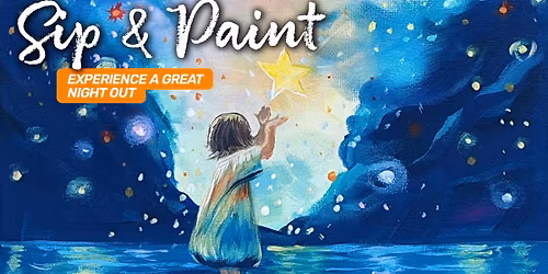 Join Brush Party with Jess to paint 'Catch a Falling Star' in Sheffield