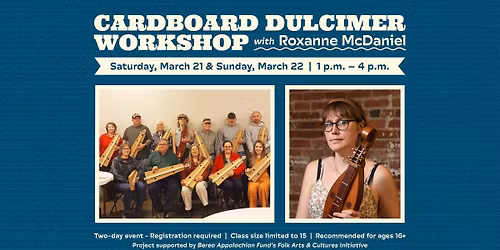Two-Day Event: Cardboard Dulcimer-Building Workshop