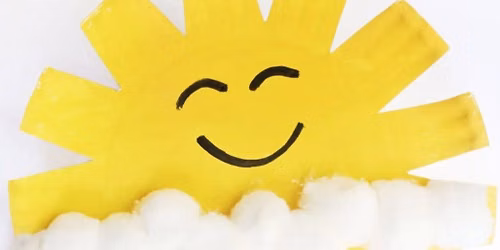 Paper Plate Sunshine