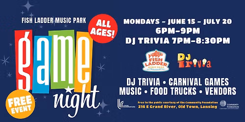 Game Night - Fish Ladder Music Park