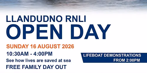 Llandudno RNLI Open Day