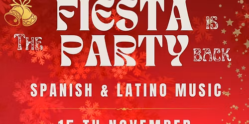 The Last Fiesta of 2025\nBackroom@SpiritStore\nSat 15th Nov