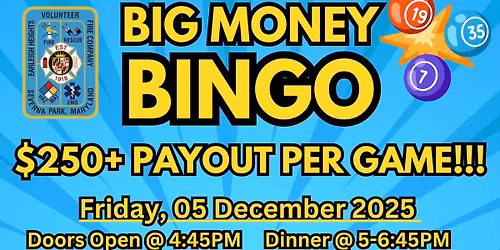 Big Money Bingo!