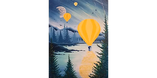 Balloons over Tahoe - Paint and Sip in Norfolk | Classpop!\u2122
