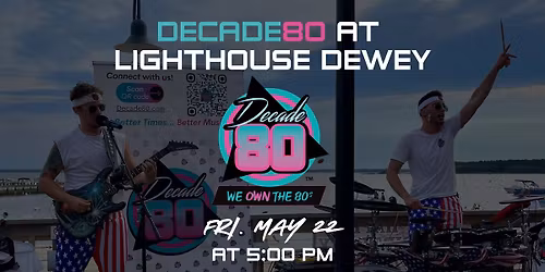 Decade80 @LighthouseDewey for TACO TOSS