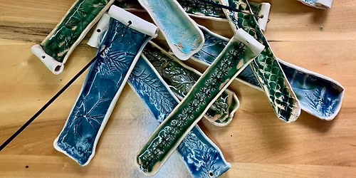 Scent & sculpt workshop : Make your own ceramic incense holder & scent your own incense edition! 